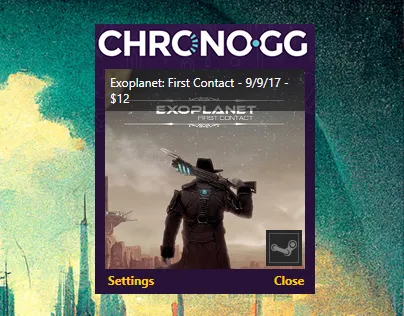 ChronoGG Desktop project