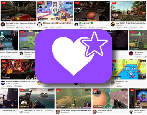 Twitch Favourites project
